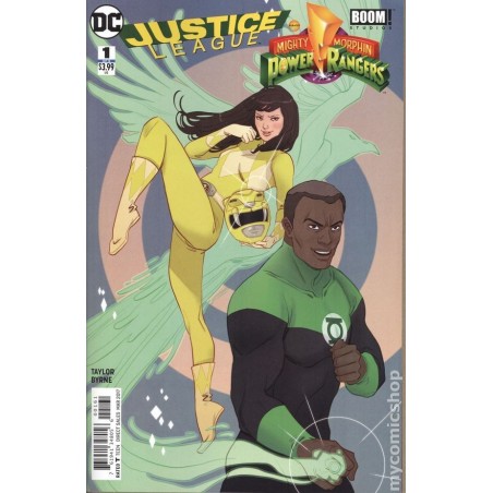 Justice League Power Rangers (2016) 1E