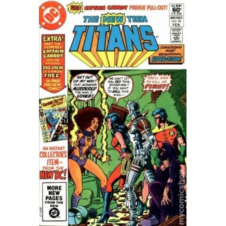 New Teen Titans 1980 Nro 16D