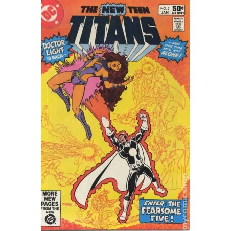 New Teen Titans 1980 Nro 3