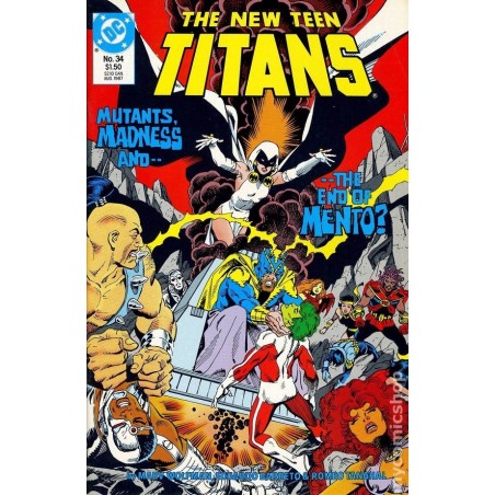 New Teen Titans 1984 2nd Series Nro 34
