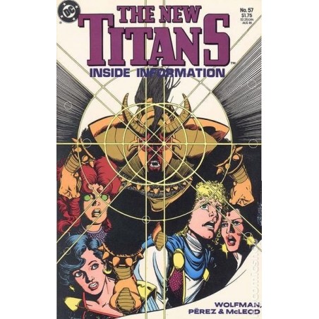 New Teen Titans 1984 2nd Series Nro 57