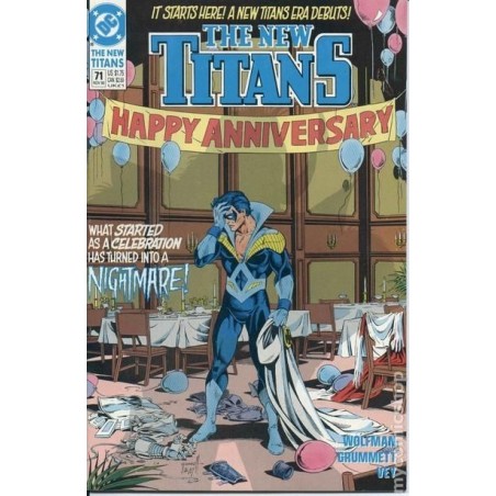 New Teen Titans 1984 2nd Series Nro 71