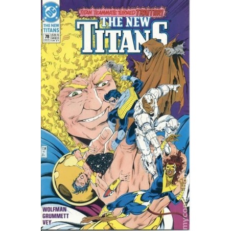 New Teen Titans 1984 2nd Series Nro 78