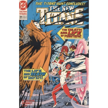 New Teen Titans 1984 2nd Series Nro 84