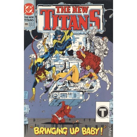 New Teen Titans 1984 2nd Series Nro 88