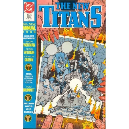 New Teen Titans 1984 Annual 5