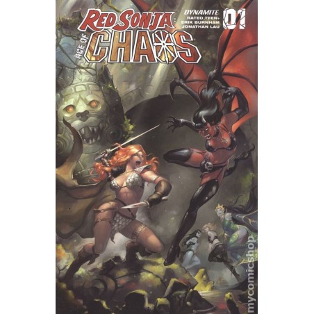Red Sonja Age of Chaos 2020 Dynamite Nro 1N