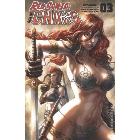 Red Sonja Age of Chaos 2020 Dynamite Nro 3B
