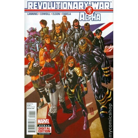 Revolutionary War 2014 Marvel Nro 1 al 6 Variant A
