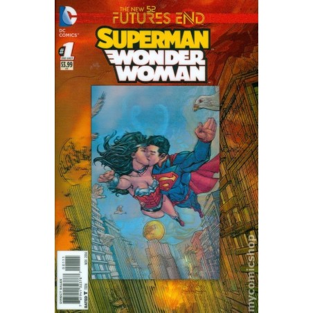 Superman Wonder Woman Futures End (2014) 1A