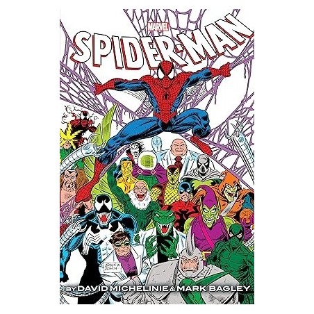 SPIDER-MAN BY MICHELINIE & BAGLEY OMNIBUS VOL. 1 BAGLEY MARVEL AGE COVER (Spider-man Omnibus, 1)