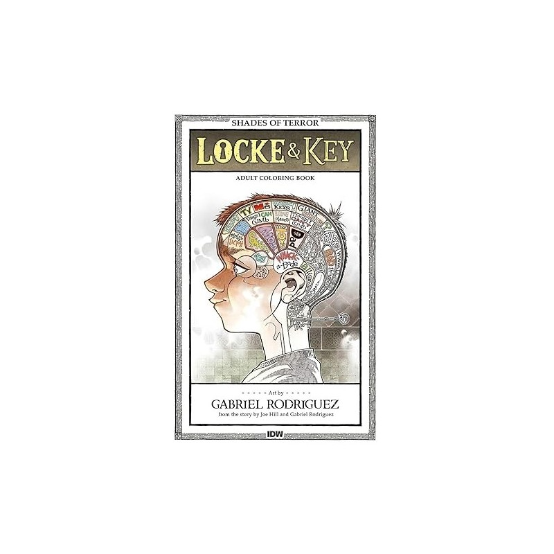 Locke & Key: Shades of Terror Coloring Book