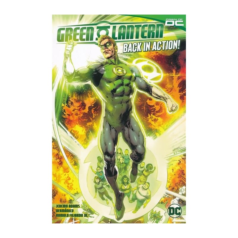 Green Lantern (2023) TP Vol 01 Back In Action Direct Market Exclusive IVan Reis Variant Cover