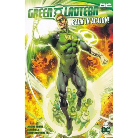 Green Lantern (2023) TP Vol 01 Back In Action Direct Market Exclusive IVan Reis Variant Cover