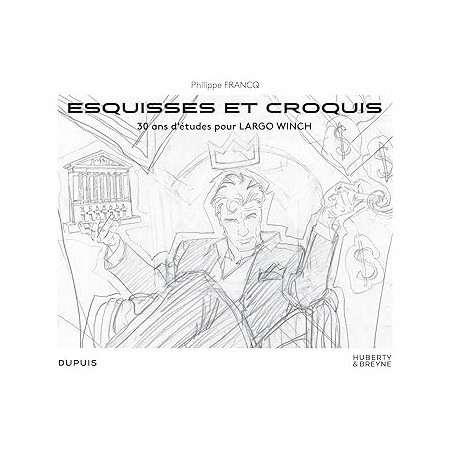 Largo Winch - Hors Collection - Esquisses Et Croquis