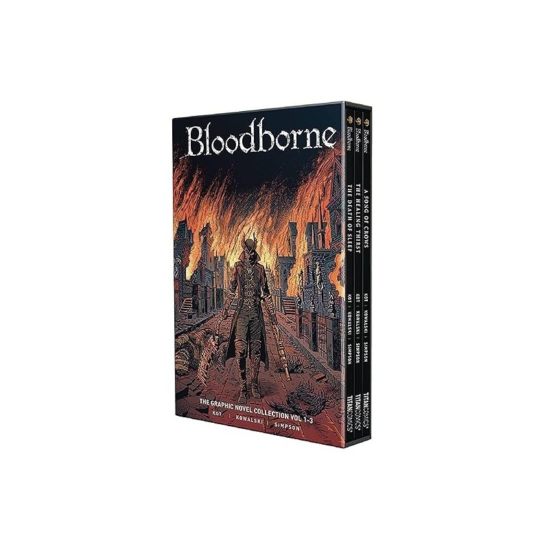 Bloodborne Trilogía (Vols. 1-3) – Slipcase Set de Titan Comics