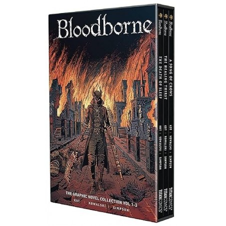 Bloodborne Trilogía (Vols. 1-3) – Slipcase Set de Titan Comics
