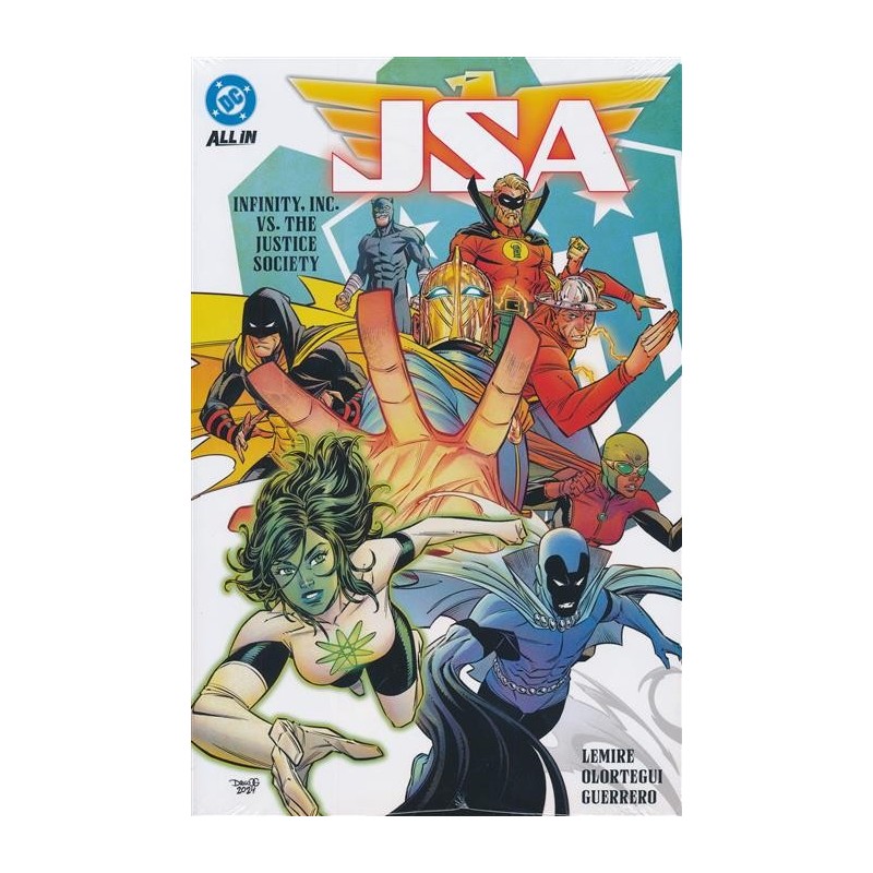 Jsa (2024) HC Vol 01 Infinity Inc Vs the Justice Society