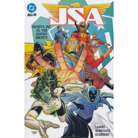 Jsa (2024) HC Vol 01 Infinity Inc Vs the Justice Society