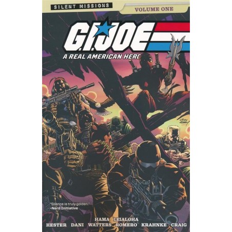 Gi Joe A Real American Hero the Silent Missions TP Kubert & Martin CVR