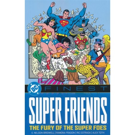 DC Finest Super Friends the Fury of the Super Foes TP