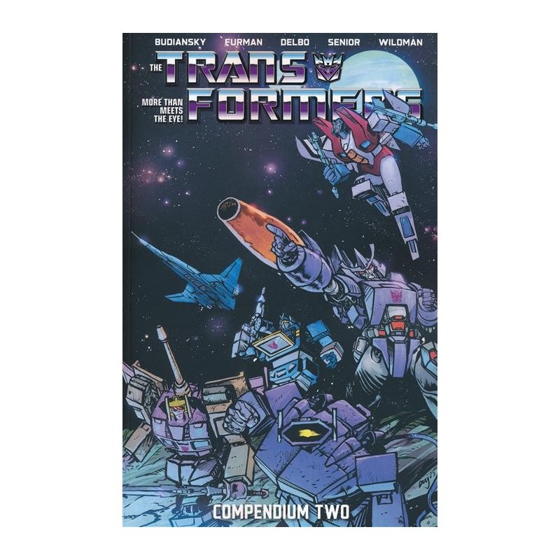 Transformers Compendium TP Book 2 Daniel Warren Johnson & Mike Spicer CVR