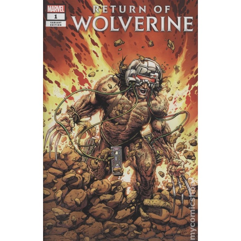 Return of Wolverine (2018 Marvel)  Nro 1F al 4