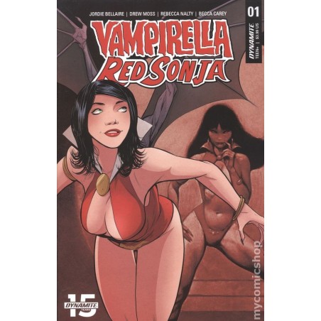 Vampirella Red Sonja 2019 Dynamite Nro 1E