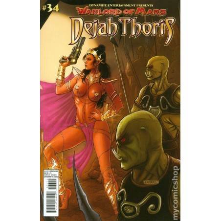 Warlord of Mars Dejah Thoris 2011 Dynamite Nro 34A
