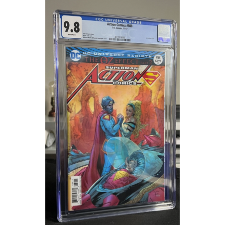 CGC 9.8 MINT Action Comics 988 DC Rebirth The Oz Effect Part 2 Superman