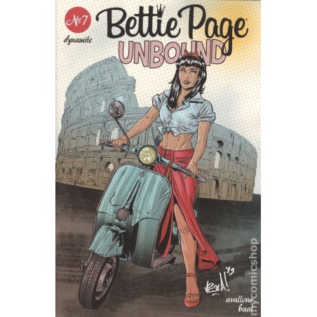 Bettie Page Unbound 2019 Dynamite Nro 7D