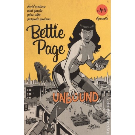 Bettie Page Unbound 2019 Dynamite Nro 8B