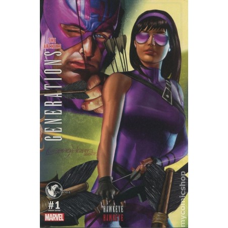 Generations Hawkeye and Hawkeye (2017) 1UNKNOWN.A