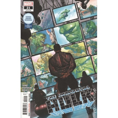 Immortal Hulk 2018 Marvel Nro 21A