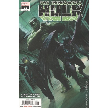 Immortal Hulk 2018 Marvel Nro 22A