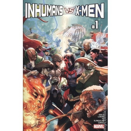 IvX (2016 Marvel) Inhumans vs. X-Men 1A