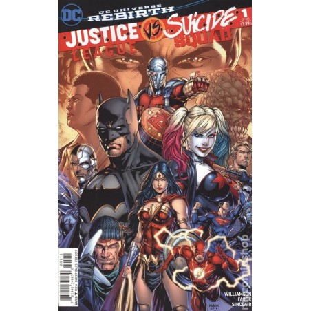 Justice League vs. Suicide Squad (2016 DC) 1A