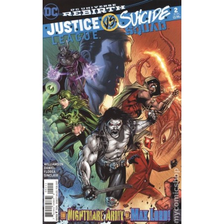 Justice League vs. Suicide Squad (2016 DC) 2A