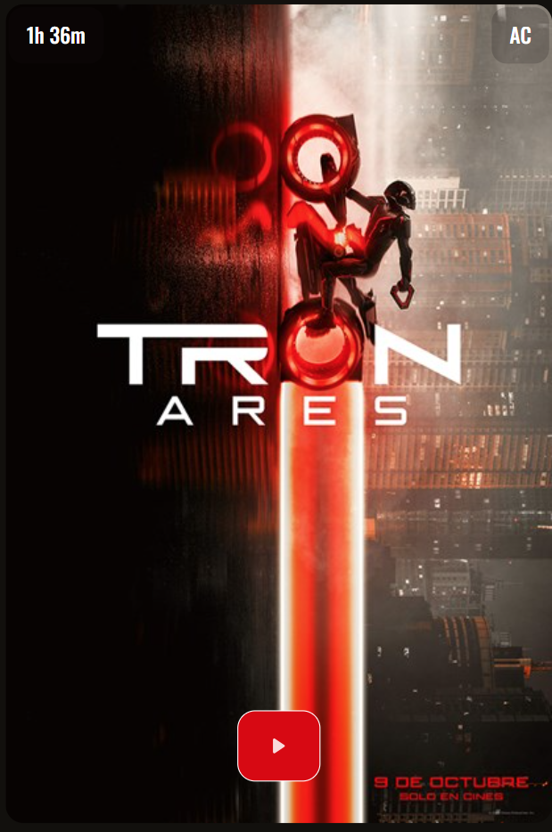 Entradas, horarios y tráiler de “Tron: Ares” en Argentina: todo lo que necesitás saber