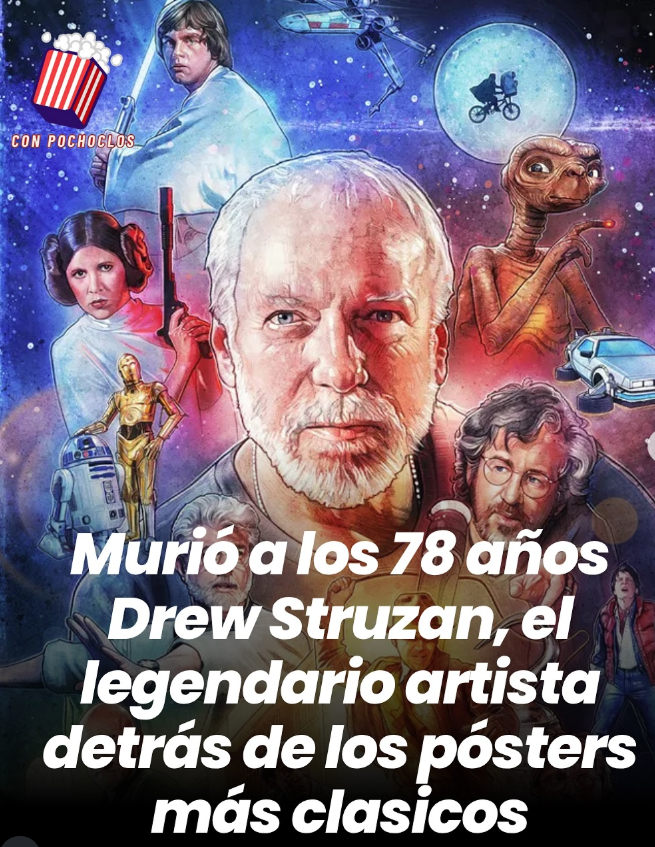 Murió Drew Struzan, el artista que hizo eternas a Star Wars, Indiana Jones y Volver al Futuro