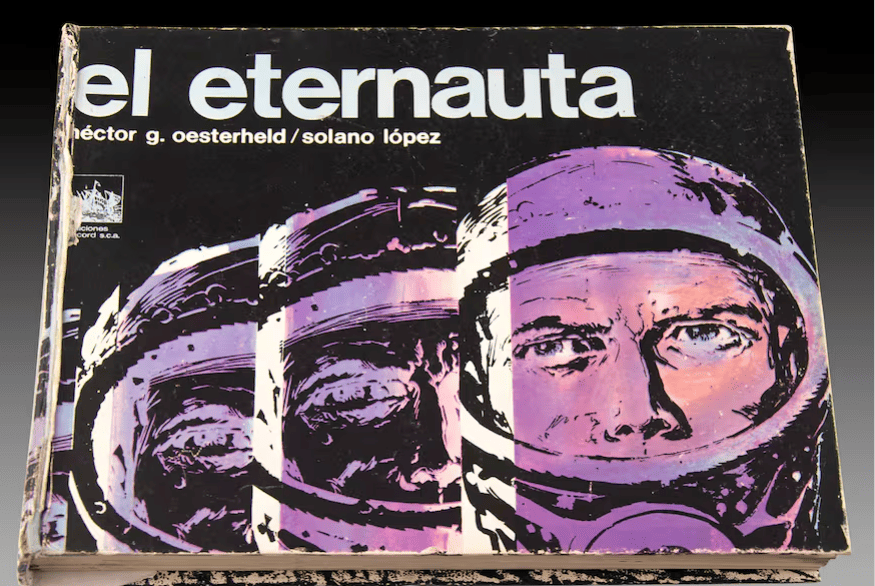 Subastan ejemplar original de "El Eternauta" firmado por Oesterheld y Solano López