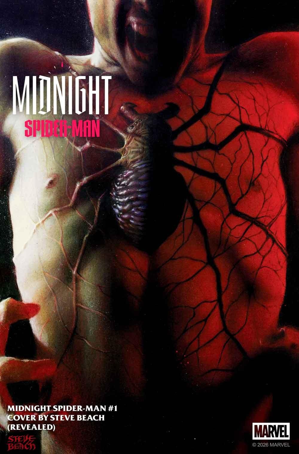 Midnight Spider-Man cambia el origen del héroe con terror y un giro oscuro