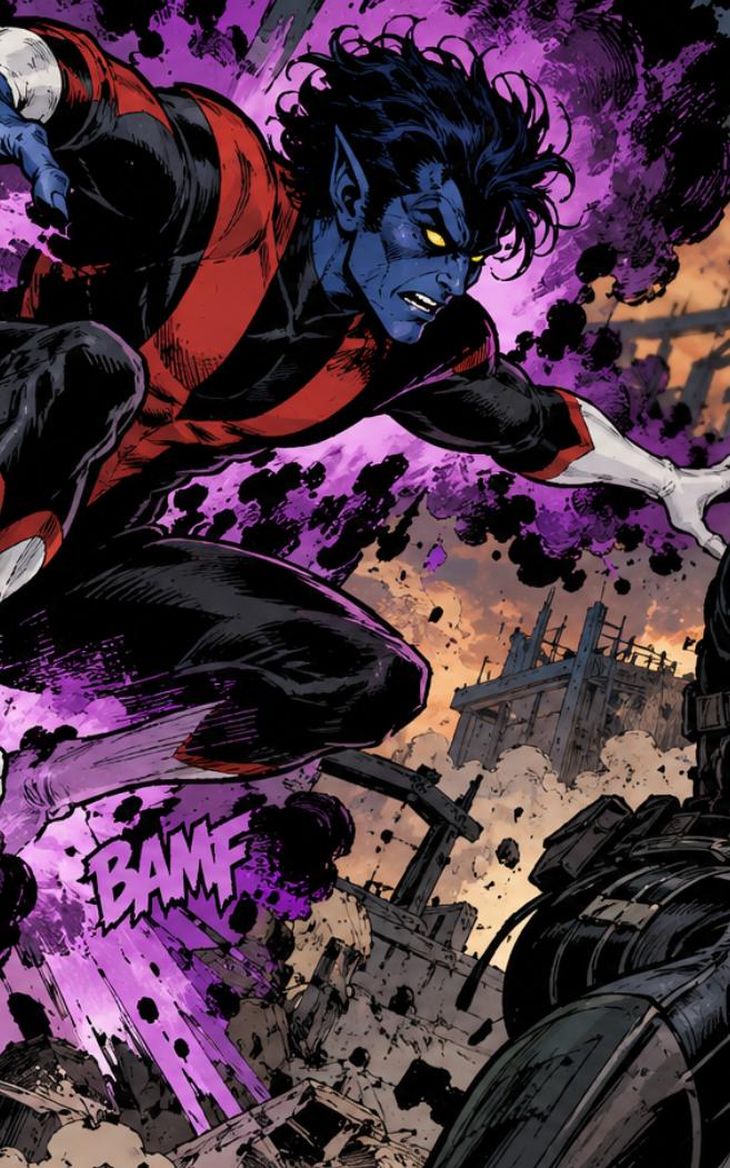 Vengadores: Doomsday une a Rondador Nocturno en un curioso cruce