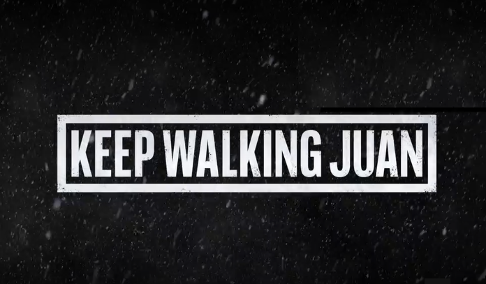 "Keep walking, Juan": el whisky Johnnie Walker en una accion inspirada en "El Eternauta". 
