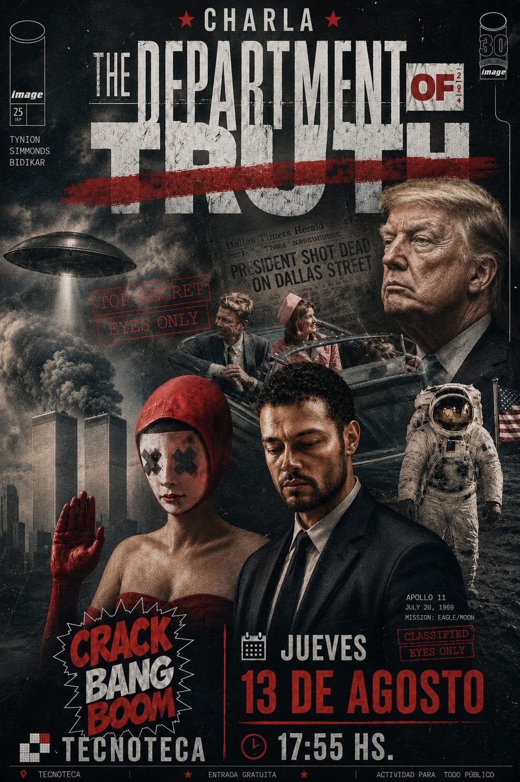 The Department of Truth llega a Crack Bang Boom 2026