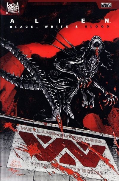 Alien Black White And Blood Tpb (2025 Marvel) Treasury